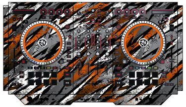 Numark NS 7 II Skin Sparkasm Orange